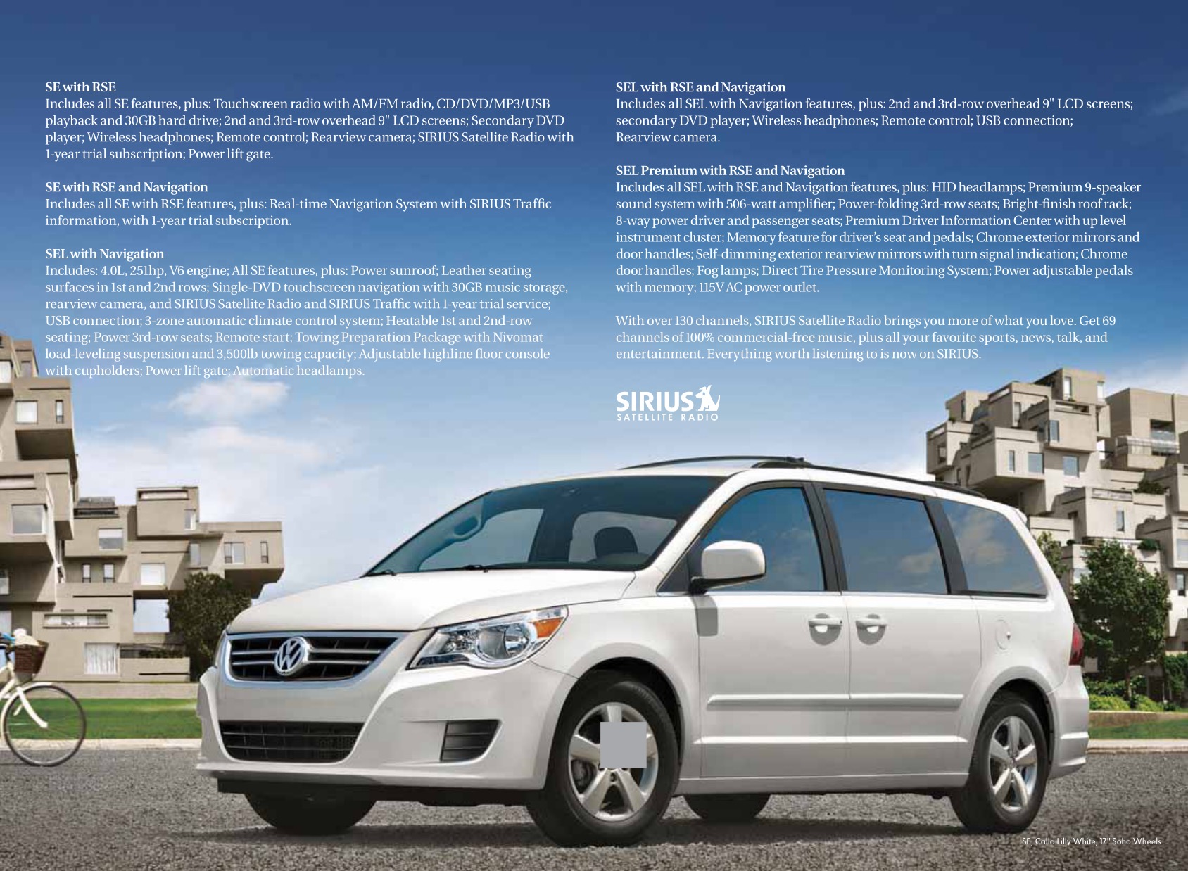 2010 VW Routan Brochure Page 13